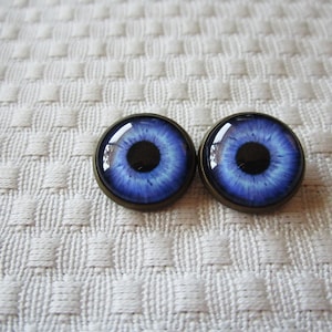 Sew on glass eyes, button back glass eyes, glass buttons