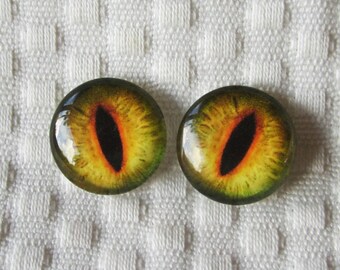 Dragon Glass eyes-20mm-18mm-16mm-14mm-12mm- Eyes for art and sculpture