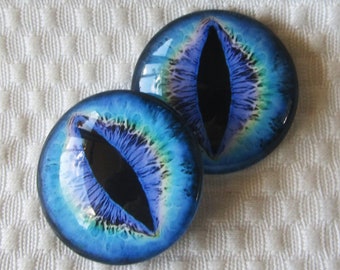 Blue glass eyes, Blue cat eyes, eyes, Blue Glass cat eyes