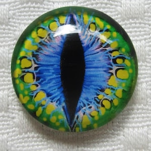 Dragon eye 25mm glass eye cabochon for jewelry or sculpture