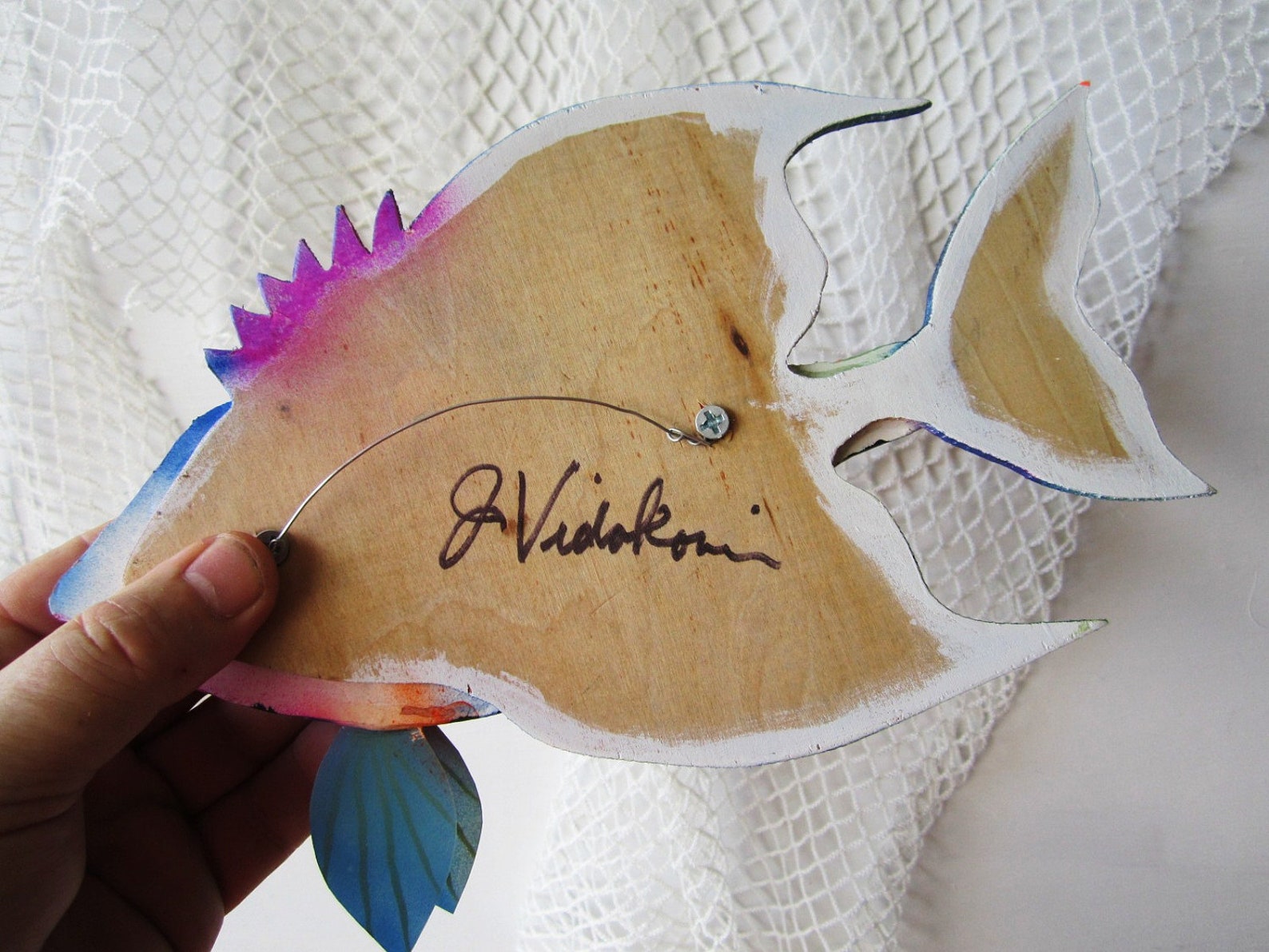 Fish art wall sculpture Etsy