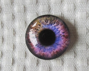 Glass eyes-25mm cabochons