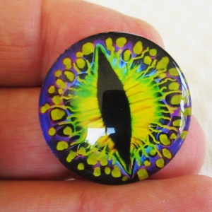 Glass eyes- 30mm cabochons