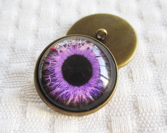 Sew on Glass eyes-Plushie glass eyes- loop backed eyes