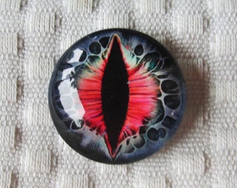 Dragon eye 25mm glass eye cabochon