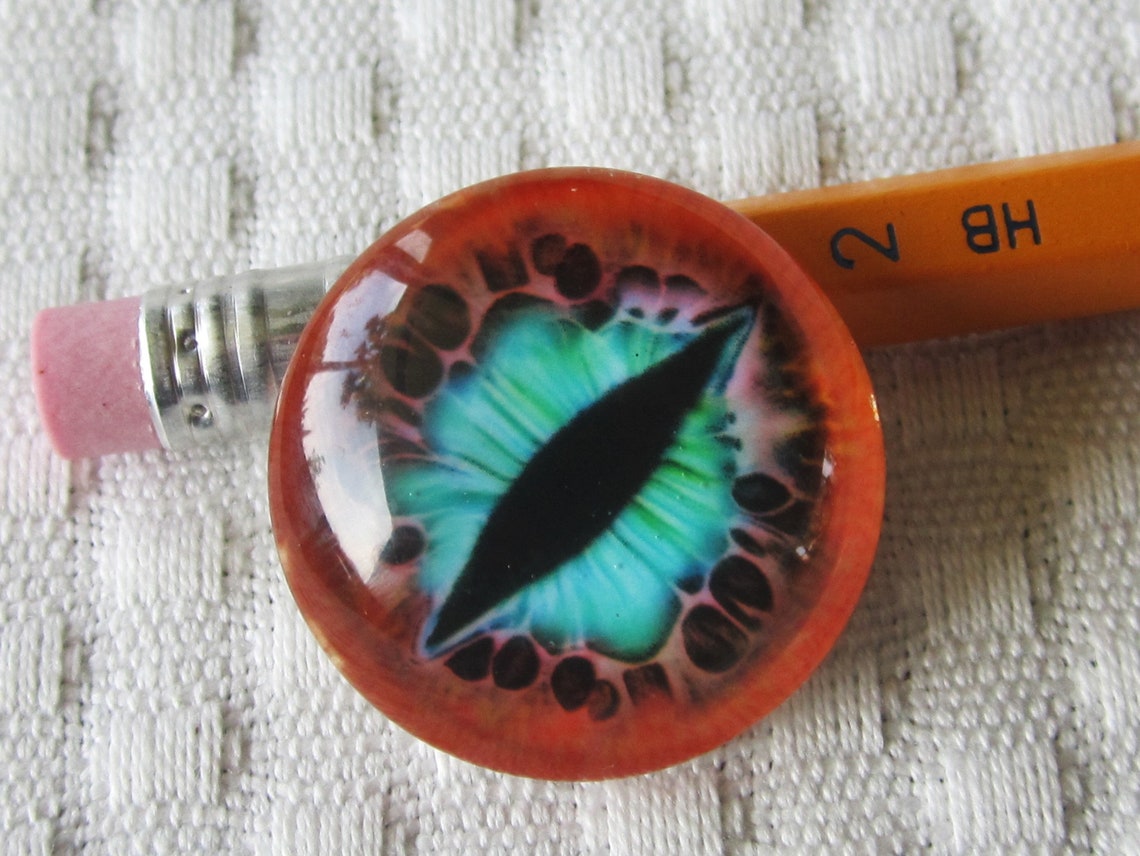 Glass Eyes Unique Eyes Dragon Eyes Orange Eyes Glass Etsy
