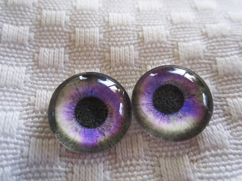 Glass Eyes for Arts and Crafts 14mm Doll Eyes Etsy