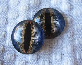 Dragon Glass eyes-20mm-18mm-16mm-14mm-12mm- Eyes for art and sculpture