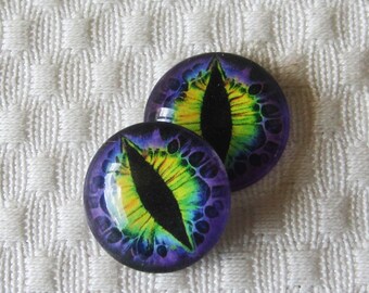 Dragon Glass eyes-20mm-18mm-16mm-14mm-12mm- Eyes for art and sculpture