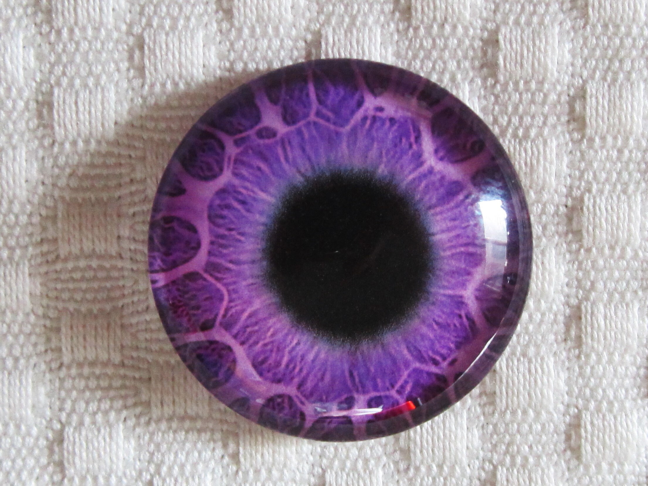 30mm Handmade Glass eye cabochon