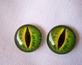 Ojos de vidrio 20mm ojos de cristal joyería suministros