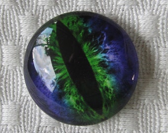 Dragon eye 25mm glass eye cabochon for jewelry or sculpture