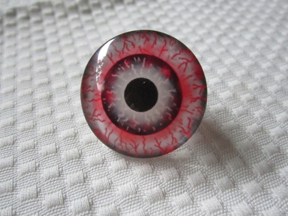 40mmゾンビガラスアイカボション：Spookyペンダントサプライ