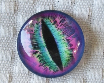 Dragon eye 25mm glass eye cabochon