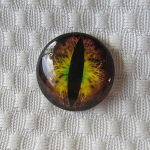 Glass eyes-25mm cabochons image 3