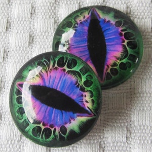 Glass eyes-20mm-18mm-16mm-14mm-12mm- Eyes for jewelry, crafts and sculpture