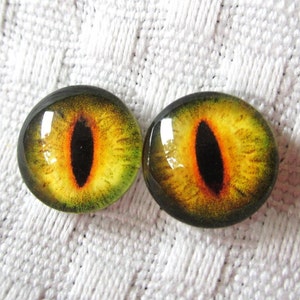 Glass cabochons 12mm eyes cabochons  sculpture and crafts