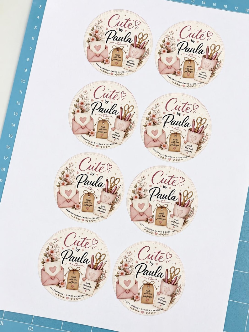 Custom Logo Stickers for Packaging | Personalised Branding Labels | Small Business Vinyl Decals image 10