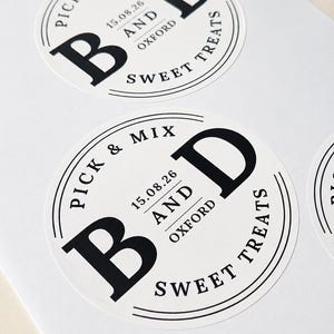 Custom Logo Stickers for Packaging | Personalised Branding Labels | Small Business Vinyl Decals image 9