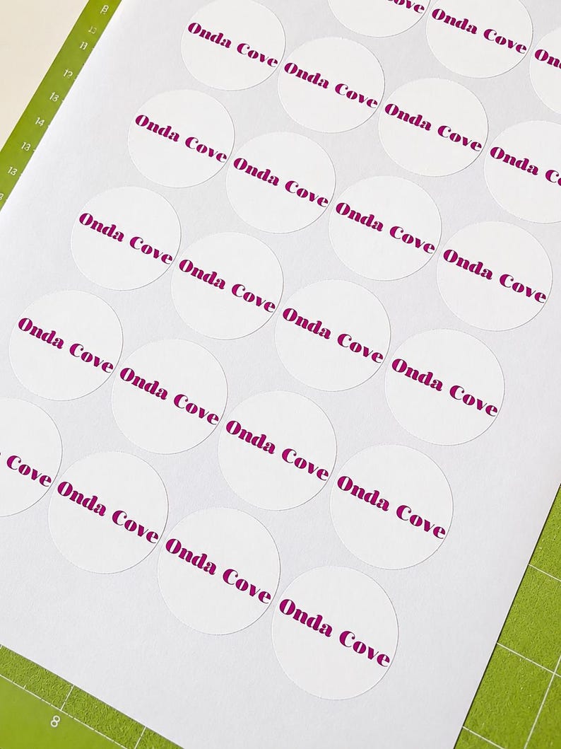 Custom Logo Stickers for Packaging | Personalised Branding Labels | Small Business Vinyl Decals image 11