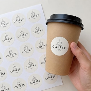 Custom Logo Stickers for Packaging | Personalised Branding Labels | Small Business Vinyl Decals image 2