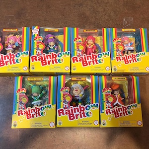 Rainbow bright 40th anniversary mini figures