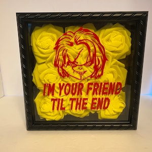 Cartel de terror del juego infantil de Chucky