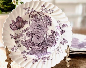 222 Fifth Gabrielle Cream Pattern Square Dinner Plate Paisley - Etsy