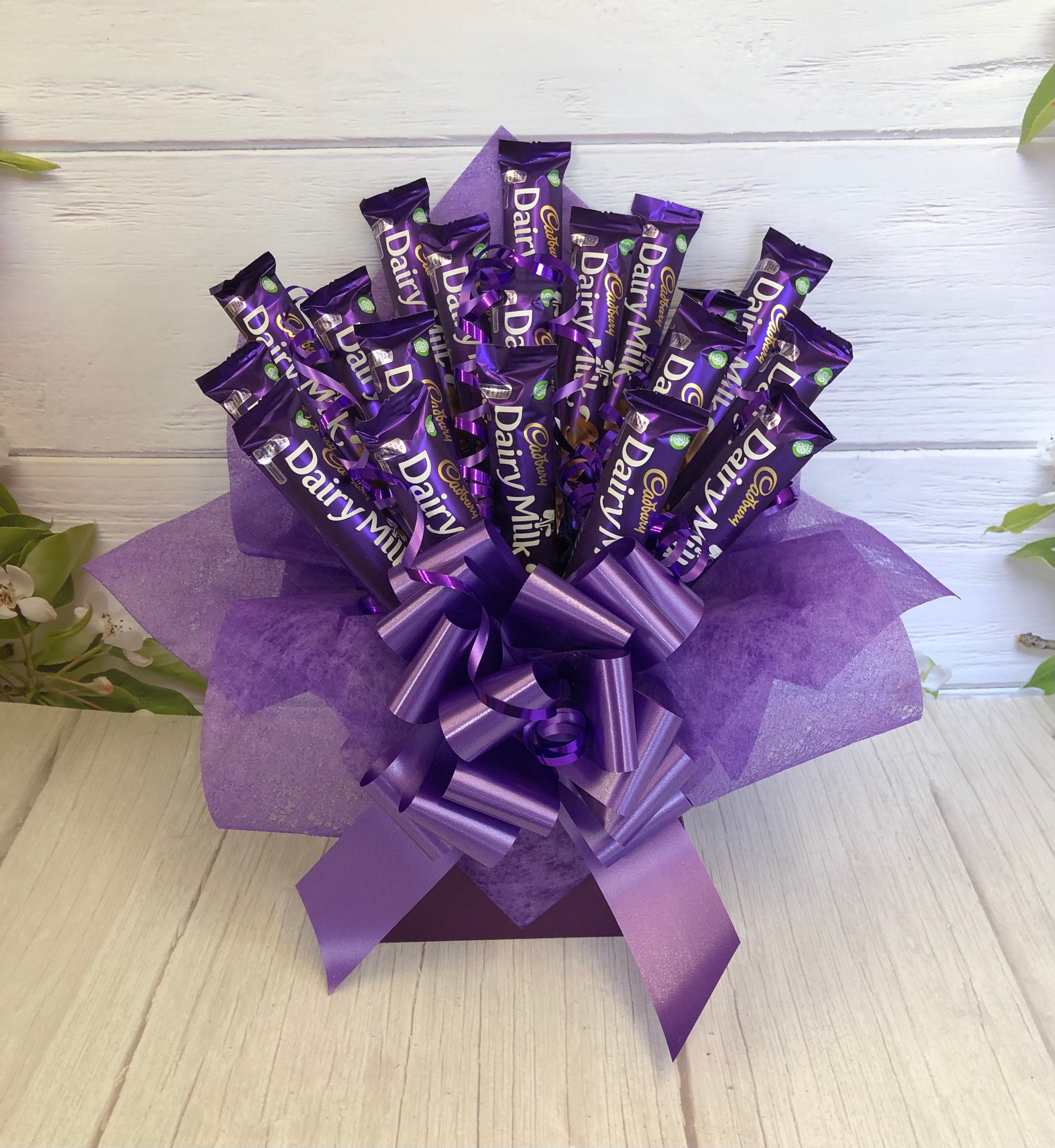Dairy Milk Deluxe Chocolate Bouquet Birthday Gift Thinking of Etsy