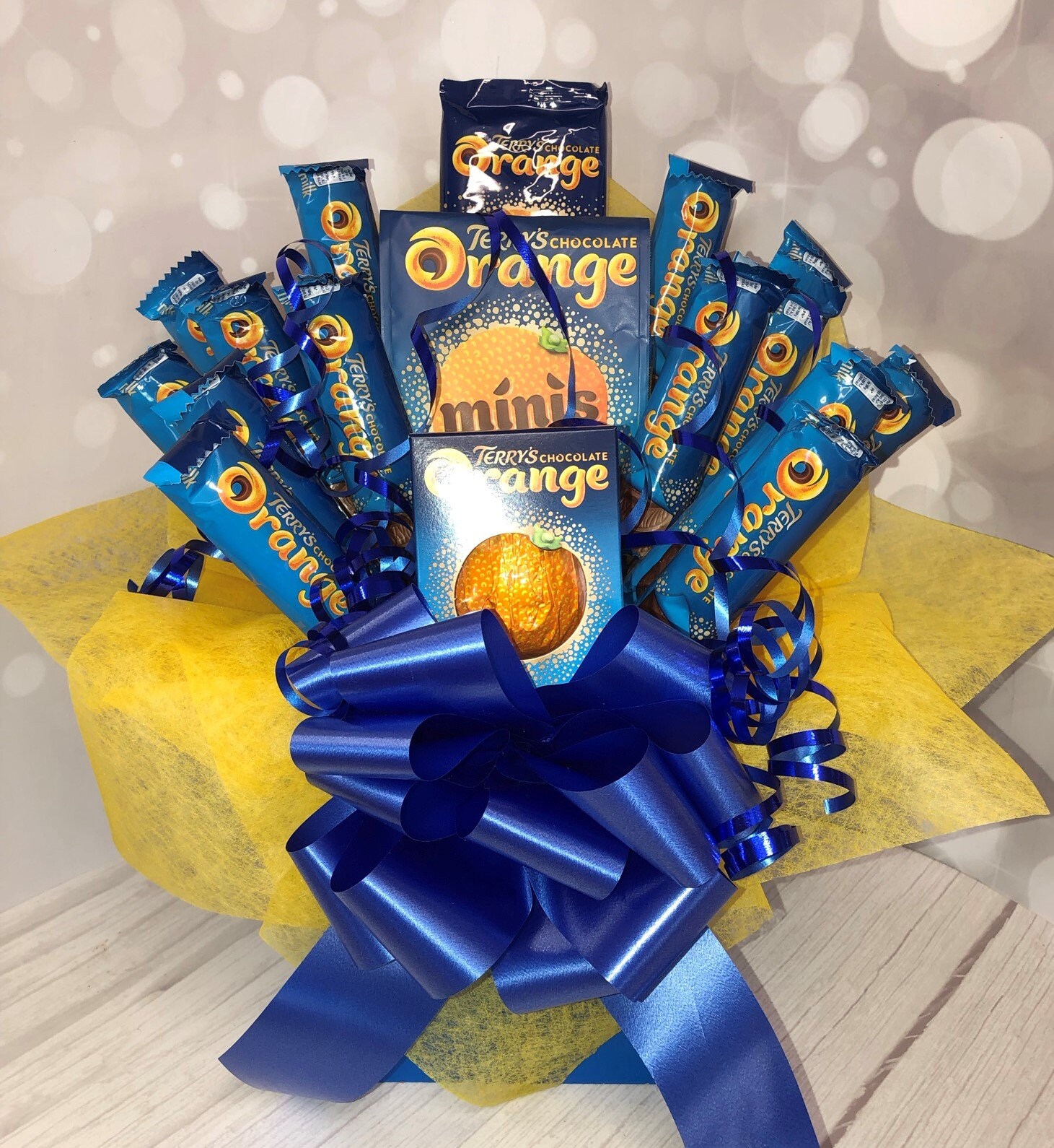 Terry's Chocolate Orange Bouquet Birthday Gift Thinking Etsy UK