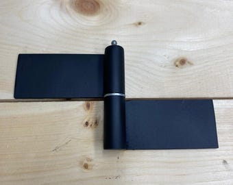 4" Weldable Greaseable Metal Hinge - Rust-Resistant Heavy Duty Gate/Door Hardware