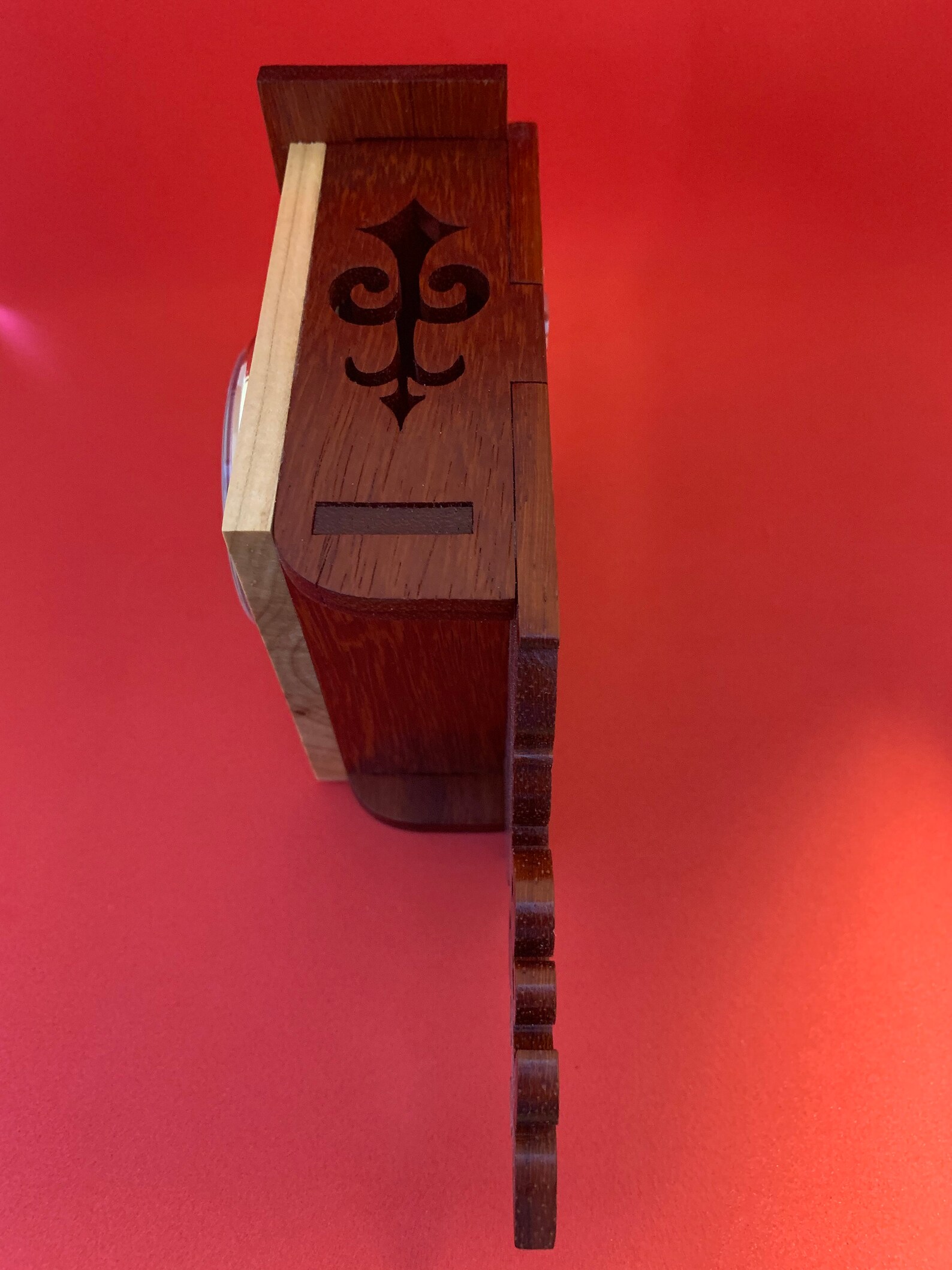 Miniature scroll saw clock Etsy