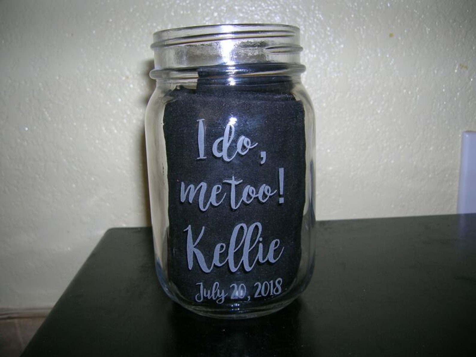 Etched Mason Jar Engraved Mason Jar Etched Beer Jar Etsy