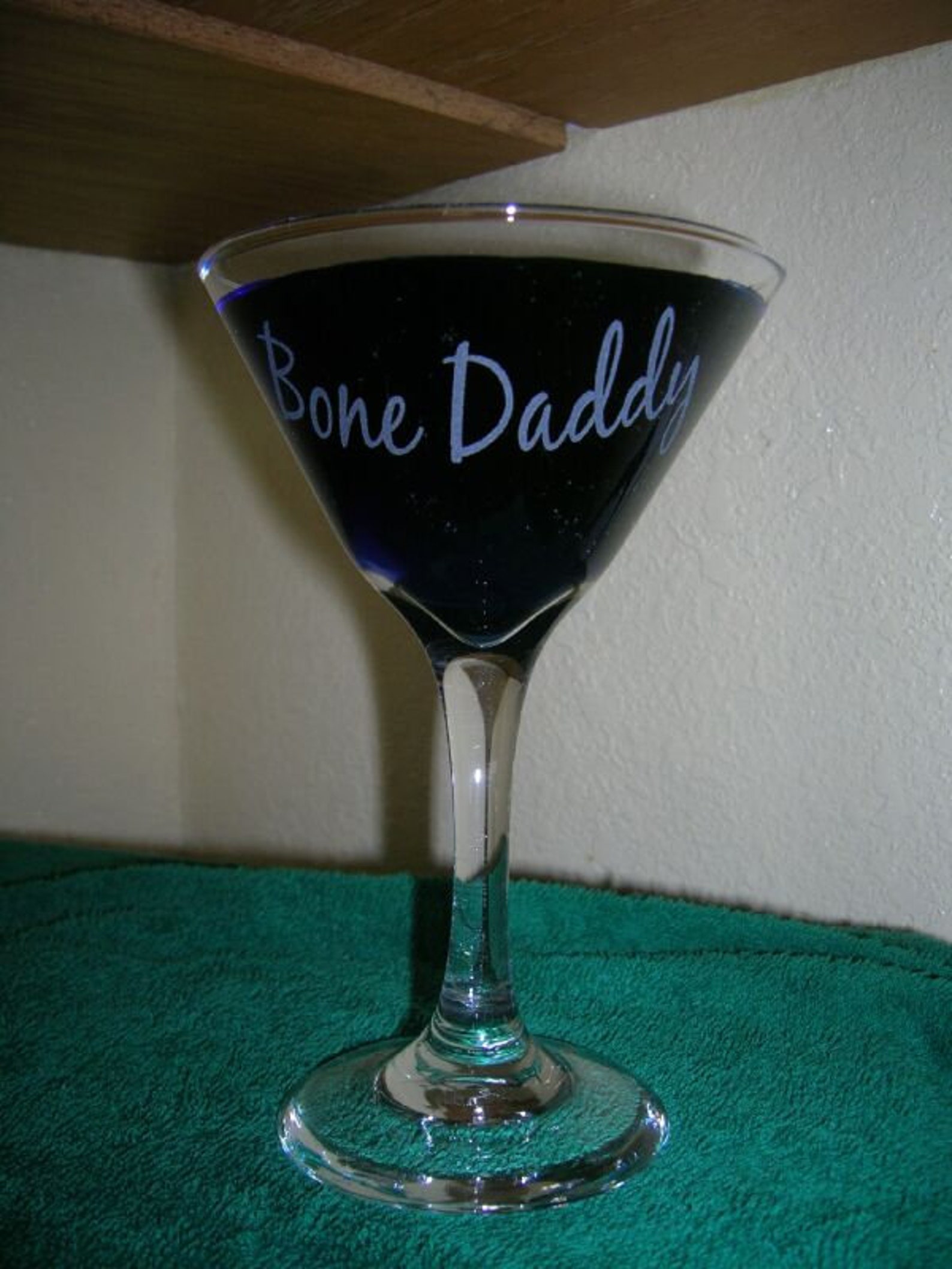 Custom Etched Engraved Martini Glass Personalized Martini Etsy