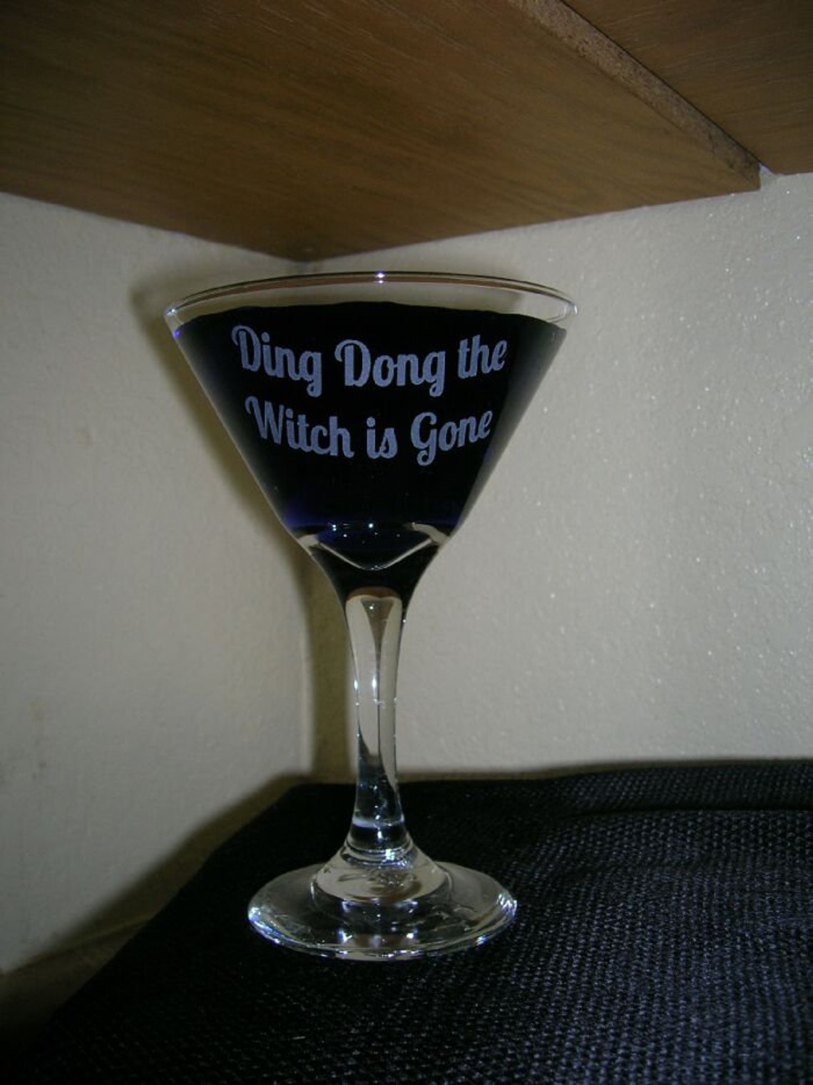 Custom Etched Engraved Martini Glass Personalized Martini Etsy