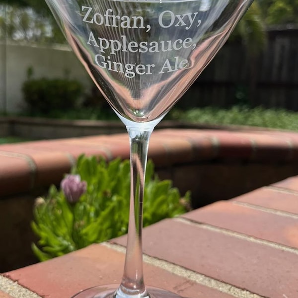 Custom Sand Carved engraved Martini Glasses - Personalized Etched Drinkware for Weddings, Anniversaries, Birthdays, and Special Occasions