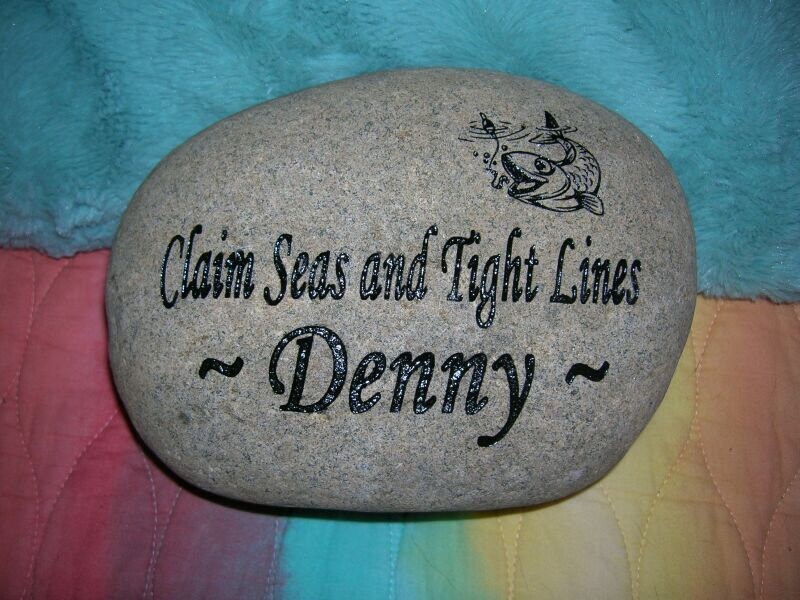 Engraved Real Mothers Day Stone, Etched Stone, Carved Stone, Namesake ...
