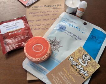 Kit de hidratación Moonlit: paquete de cuidado personal ejecutivo de lujo de edición limitada