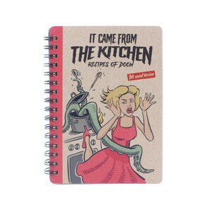 Recipe Book, Spiral Journal &quot;It came from the kitchen&quot;
