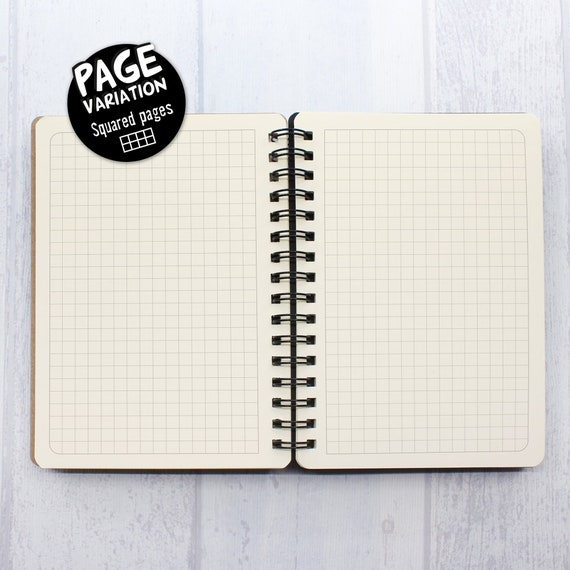  TWONE 6 Pack Notebooks Journal - 60 Blank Page/30