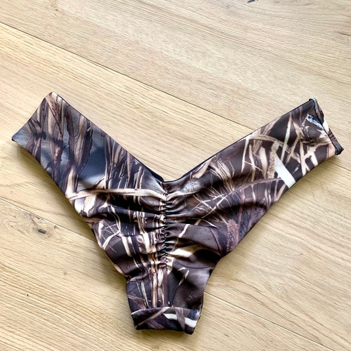 Backwoods Barbie Realtree Mossy Oak Cheeky Scrunch Bikini - Etsy