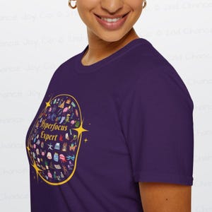 Hyperfocus Expert | Starry ADHD & Neurodiversity Self-Confidence | Soft Unisex T-Shirt zdjęcie 9