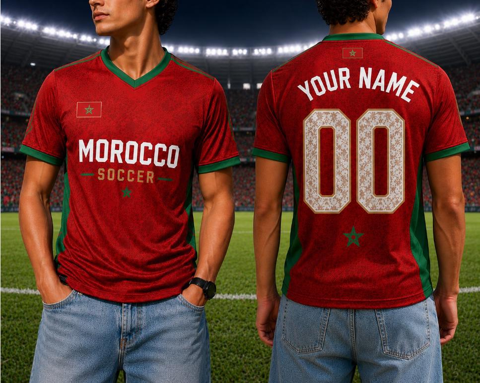 Morocco team shirt - Etsy 日本
