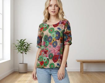 Spodnie damskie w kratę z szerokimi nogawkami, spodnie dresowe z bawełny i lnu, luźne letnie spodnie palazzo, oddychająca odzież domowa Cottagecore