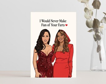 RHOSLC Grußkarte von Angie K. und Mary Crosby | Fürze und Freundschaft (Digitaler Download)