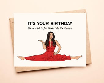 Tarjeta de felicitación de cumpleaños de Kyle Richard de RHOBH / Real Housewives of Beverly Hills (Descarga digital)
