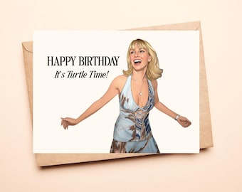 Ramona Singer Turtle Time Geburtstagskarte | Real Housewives of New York | RHONY (Digitaler Download)