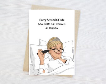 Sonja Morgan RHONY Grußkarte |  (Digitaler Download)