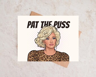 RHOBH Erika Jayne Grußkarte | Echte Hausfrauen von Eververen Hills (Digitaler Download)