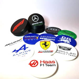 F1 Getränke Untersetzer - 2er-Set | Formel 1 Fan Geschenk